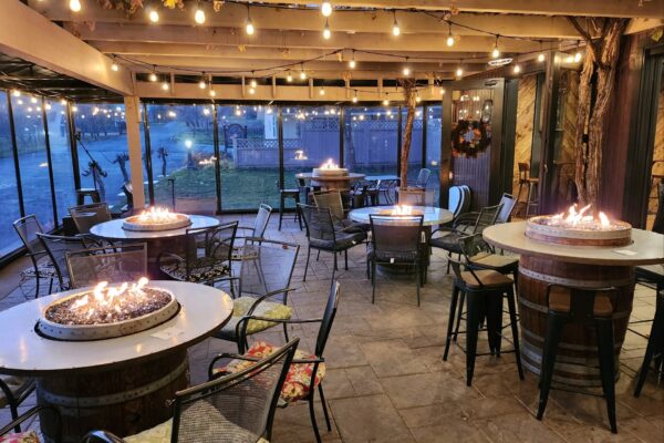 patio fire tables
